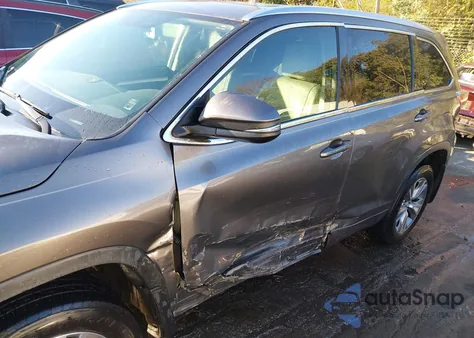 2014 Toyota Highlander Xle V6 из США, поврежденный, VIN 5TDJKRFH8ES018377